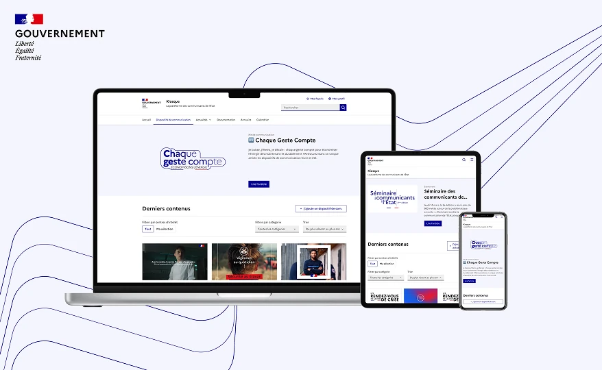 Aperçu du projet Gouvernement.fr