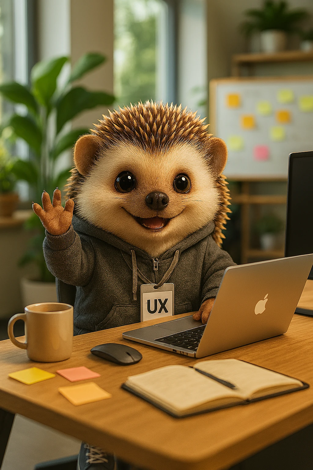 Mascotte GoMind — variation créative